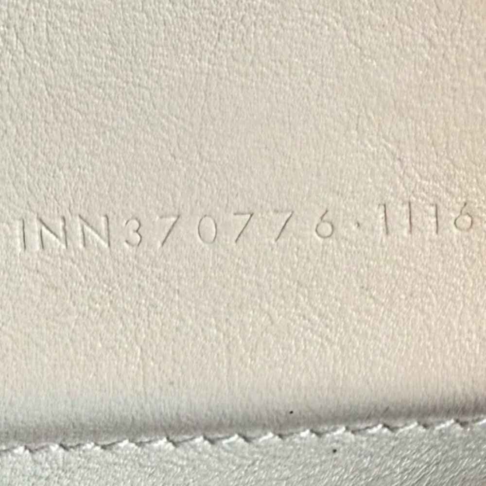 YSL Saint Laurent Monogram Croc-Embossed Zip Around Wallet Blush - Picture 4 of 13